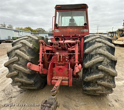 Massey Ferguson 4800 4wd Tractor In Parsons Ks Item Je9386 For Sale Purple Wave