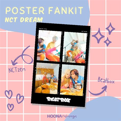 Jual Ready Poster Fankit Nct Dream Beatbox Mark Renjun Jeno Haechan