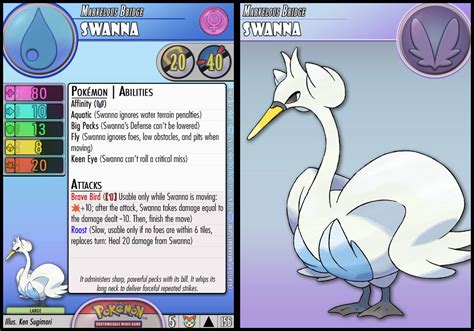 Swanna by PokemonCMG on DeviantArt