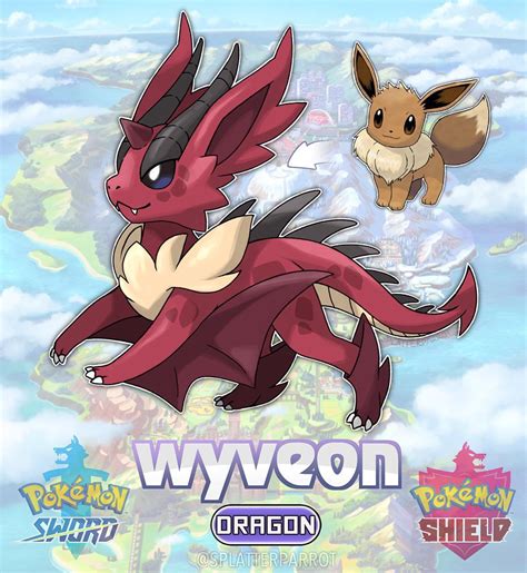 Fanmade Eevee Evolution into Dragon type (Wyveon) .. Maybe? : r ...