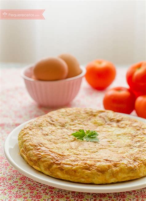 Tortilla De Patatas Chips Una Receta Rápida Y Fácil Pequerecetas