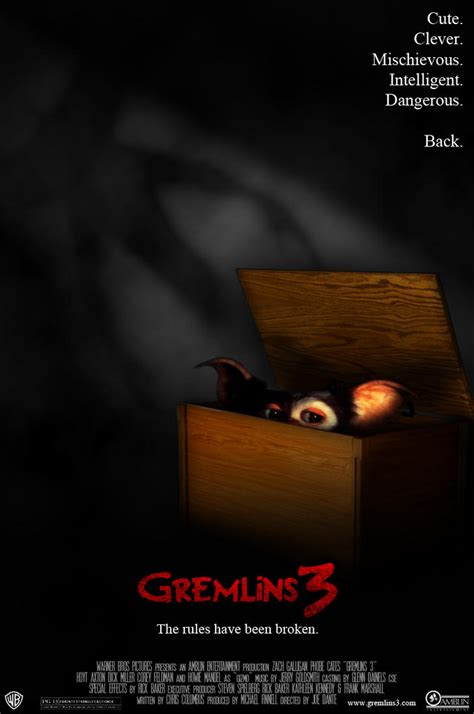 Gremlins 3 - Movie Poster by fauxster on DeviantArt