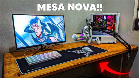 FIZ UMA MESA TOP PARA O MEU SETUP GAMER USANDO APENAS R 270 YouTube