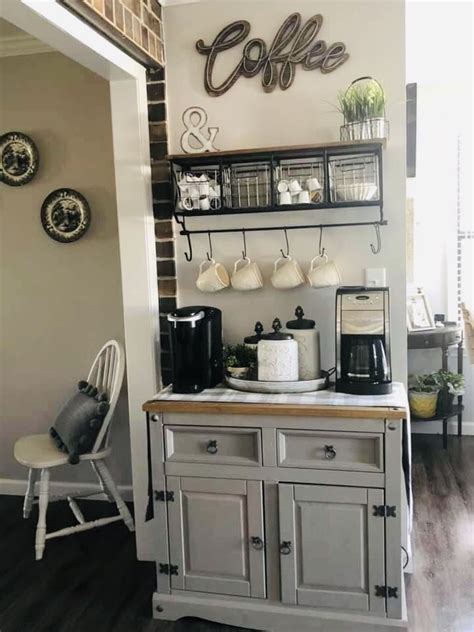 Genius Small Coffee Bar Ideas You Will Love In Your Home Artofit