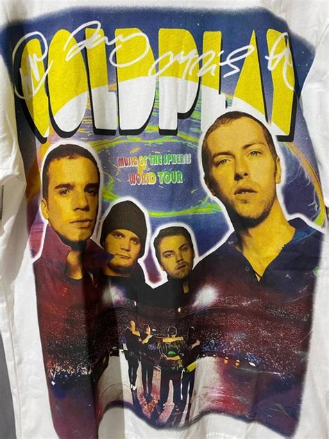 Tee Shirt Rare Coldplay Viva La Vida Rap Tee Bootleg T Shirt Xl Grailed