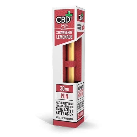 Cbdfx Hookah Pen Strawberry Lemonade 30 Mg Günstig Xocbd De