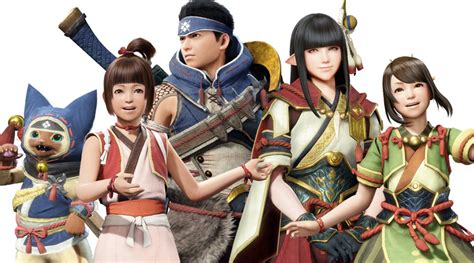 Monster Hunter Rise Concept Art & Characters