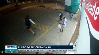 JPB2 Assaltante furta bicicleta da Polícia Militar da Paraíba Globoplay