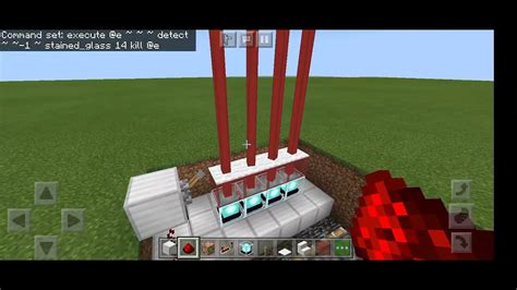 Cara Membuat Pintu Laser Mematikan Di Minecraft 116 Youtube