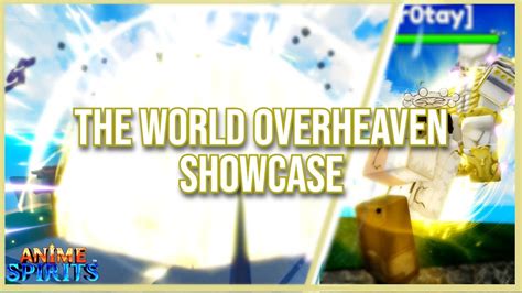 The World Over Heaven Showcase How To Awaken Dio Anime Spirits