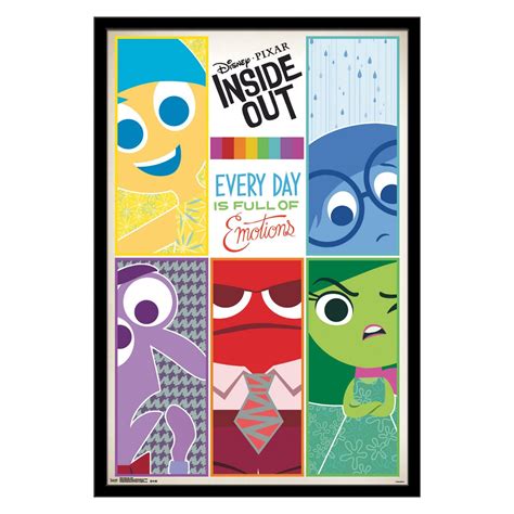 Trends International Inside Out Grid Wall Poster Fr13733blk22x34