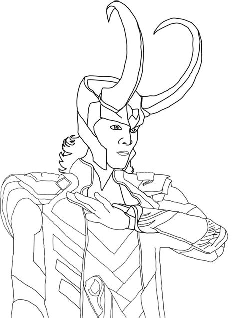 Dibujos De Loki Para Colorear Para Colorear Pintar E Imprimir