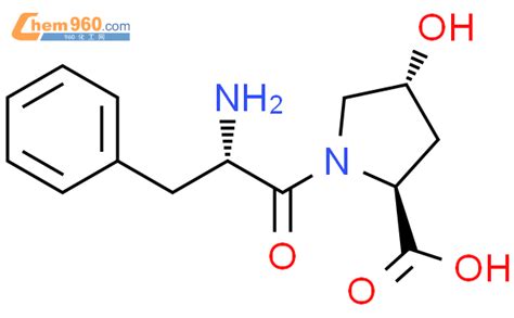 90965 82 5 L PROLINE 4 HYDROXY 1 L PHENYLALANYL TRANS CAS号 90965 82