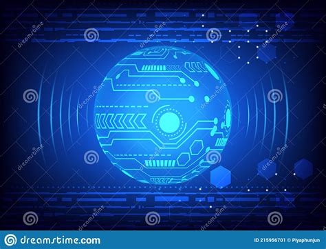 Graphics Design Illustration Digital Circuit Diagram Technology For