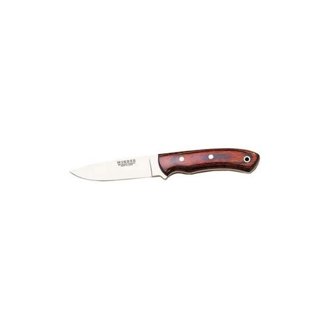 CUCHILLO BUSHCRAFT JOKER PANTERA CON MANGO MADERA ROJA PRENSADA Y H