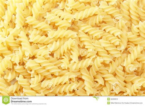 Background With Close Up Of Spiral Pasta Stock Photo Image Of Italy