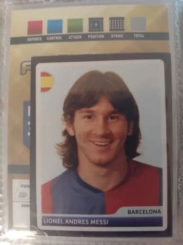 Estampas Panini Messi Novato Champions League Lote Barcelona MercadoLibre