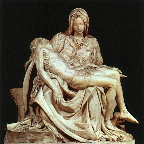 Pieta By Michelangelo 14981499 Is A World Famous Work Of Renaissance