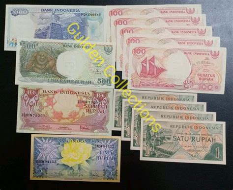 Jual Paket Uang Kuno Rupiah Kertas Mahar Pernikahan X