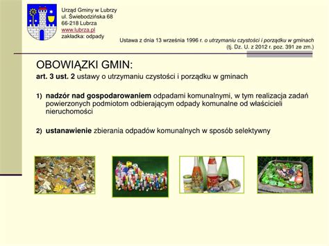 Ppt Nowy System Gospodarowania Odpadami Komunalnymi Powerpoint