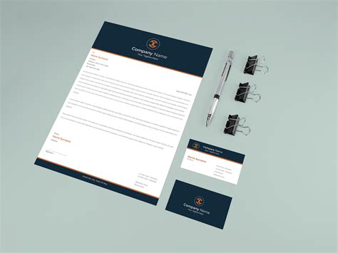 Professional Business Letterhead and Business Card by Anjum Ilyas on ...