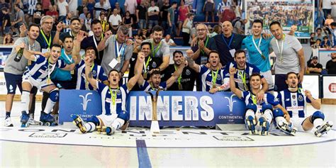 FC Porto brilha e conquista a Taça Continental de Hóquei em Patins