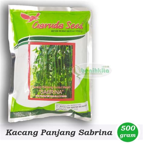 TERMURAH BISA COD Benih Bibit Kacang Panjang Sabrina Garuda Seed