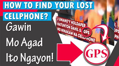 Paano Mahahanap Ang Cellphone Mo English Sub How To Find Lost Cell