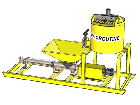 Cm Grout Station Wa Grouting Systems Pty Ltd Perth