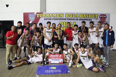 Perbanas Institute Tim Basket Perbanas Meraih Juara Puan Maharani Cup