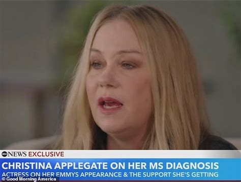 Christina Applegate 52 Shares Devastating Health Update Amid Her Ms