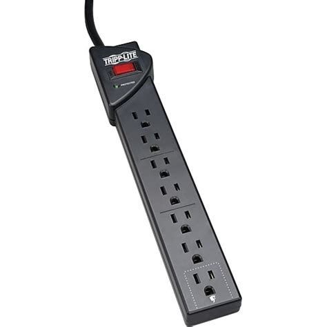 Tripp Lite 7 Outlet Surge Suppressor 12 Cord 1000 Joules Tlp712b Staples