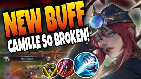 Camille Wild Rift New Buff Camille So Broken Jungle Gameplay Best Build And Runes Youtube