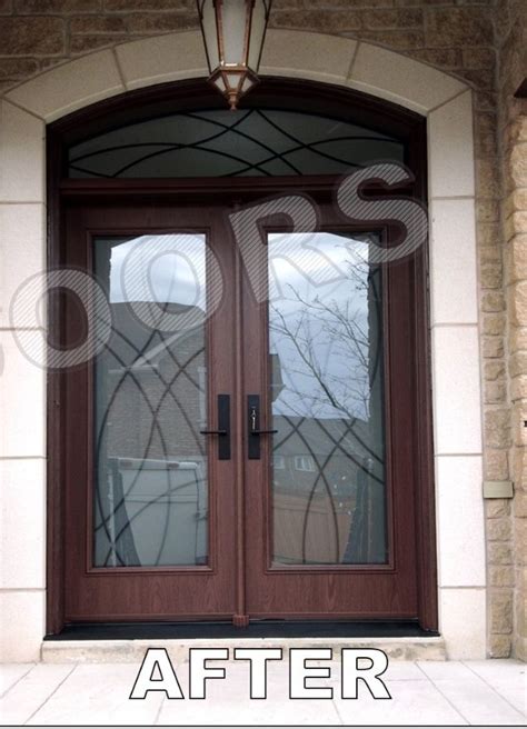 Entry Door With Double Sidelites Replacement North York Luma Windows