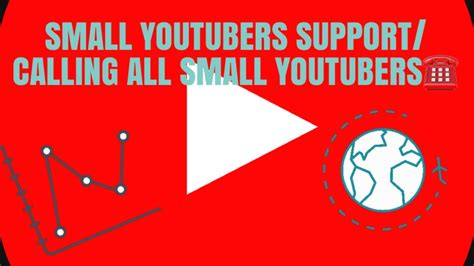 Small Youtubers Support Calling All Small Youtubers Youtube