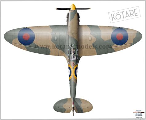 Kotare Supermarine Spitfire Mk Ia Brian Lane Limited Edition