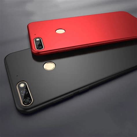 Case For Huawei Y6 2018 Cover Hard Plastic Pattern Phone Cases For