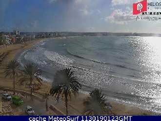 Webcam Palma beaches. Live weather streaming web cameras