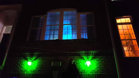 Halloween Window Projection Youtube