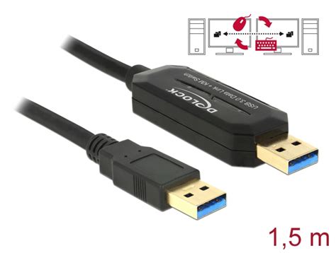 Tragant Produkte 83647 Delock SuperSpeed USB 5 Gbps Data Link Kabel