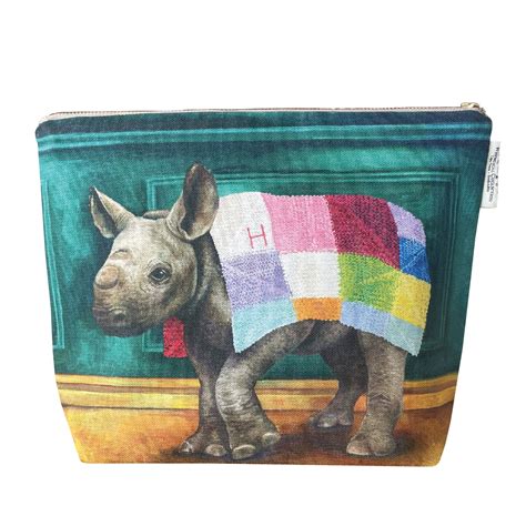 Wild Warriors Rhino Toiletry Bag Salamander Africa