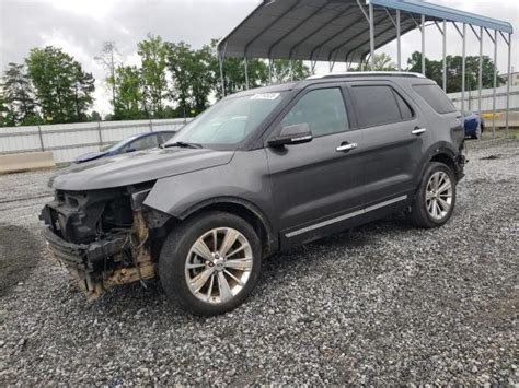 2019 FORD EXPLORER LIMITED For Sale SC SPARTANBURG Mon Jul 03