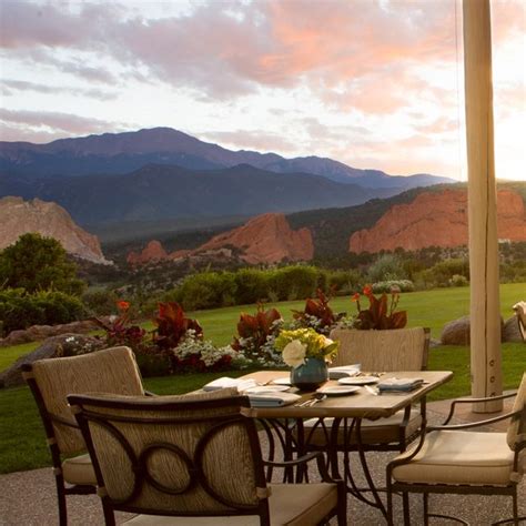 Grand View Dining Room At The Garden Of The Gods Resort Club