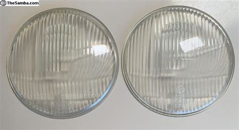 TheSamba VW Classifieds Hella Euro Fluted Fresnel Headlight Lenses