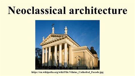 Neoclassical Architecture Youtube