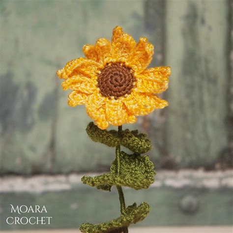 Free Crochet Sunflower Pattern Atelier Yuwa Ciao Jp