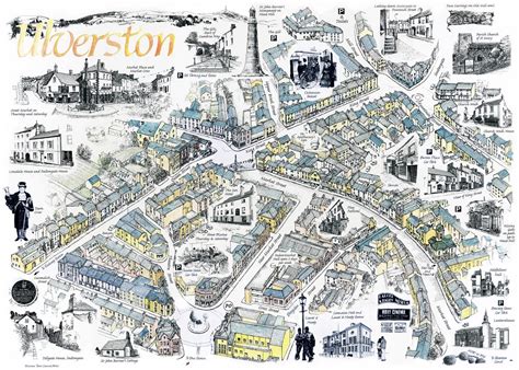 Illustrated Ulverston Map – Ulverston News