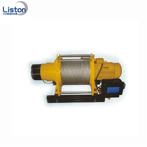 Factory Direct V Electric Wire Rope Hoist Winch Kg