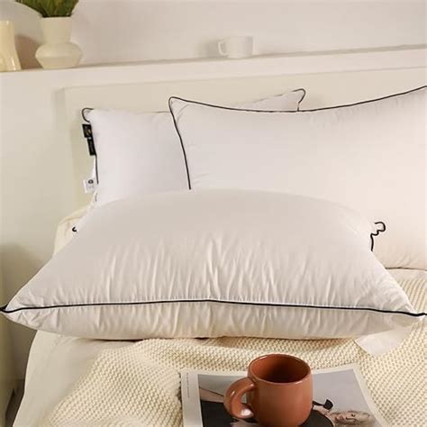 Amazon Hyvif Hungarian Goose Down Pillows Queen Bed Pillows For