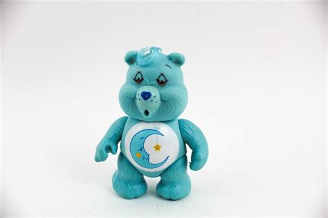 Vintage Care Bears Poseable Figure Bedtime Bear 1983 Kenner Moon Star